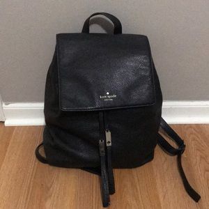 Kate Spade Grey Street Wilder Backpack in BLACK